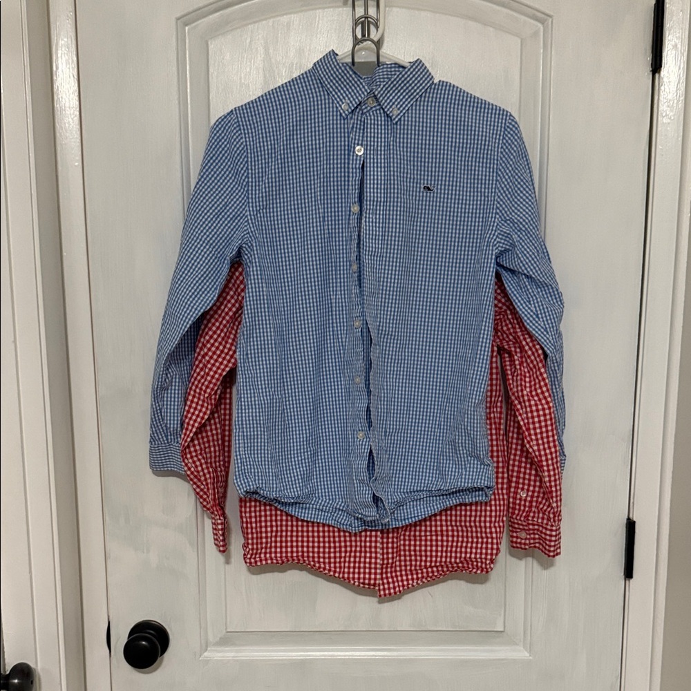 Vineyard Vines Bundle of Two Boys Button Down Shirts